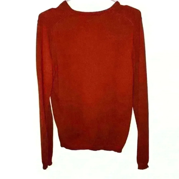 CASHMERE HAWICK ORANGE SWEATSHIRT - Picture 4 of 5